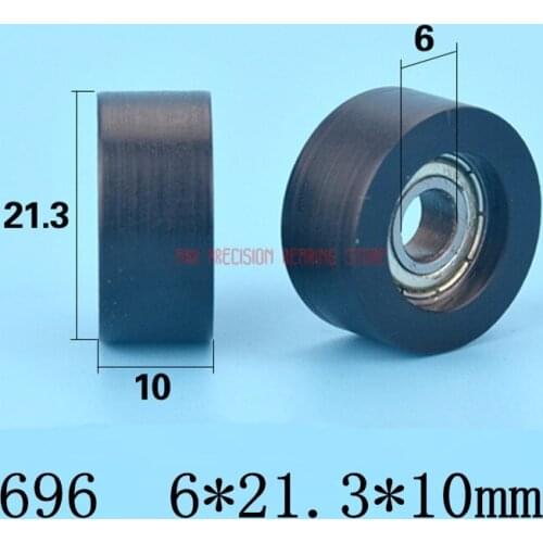 2021 Hot Sale Sale Plastic Bearing Roller 3d Printer Nylon Pom Polyethylene Euro 30 Aluminum 6*21.3*10