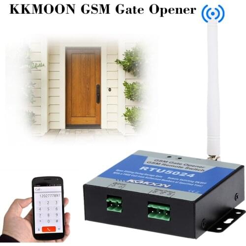 RTU5024 GSM Gate Opener Relay Switch Remote Control Door Access Wireless Door Opener By Free Call 850/900/1800/1900MHz