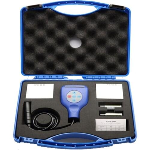Digital paint coating thickness tester GTS8202 probe for Fe/Zn/Al automotive paint tester