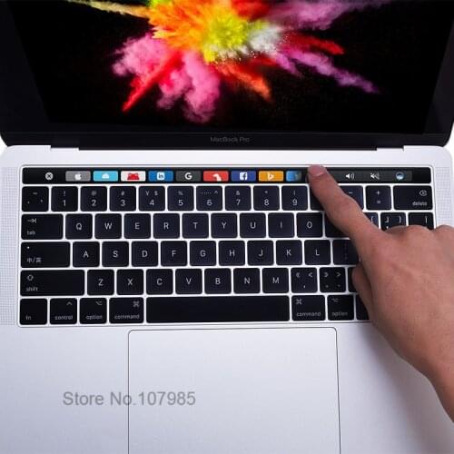 For New Macbook Pro 13.3 15 16 inch Touch Bar 2016-2019 A2141 A2159 A1989 A1706 A1707 A1990 Touchbar Protector Sticker Film