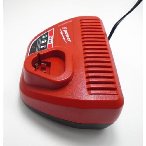 Eu Plug AC 110-240V Li-Ion Charger N12 For Milwaukee M12 48-59-2401 48-11-2402 10.8V-12V Li-ion battery hight quality