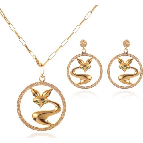 Janekelly2 pcs Bridal Zirconia Full Jewelry Sets For Women Party, Luxury Dubai Nigeria CZ Crystal Wedding Jewelry Sets