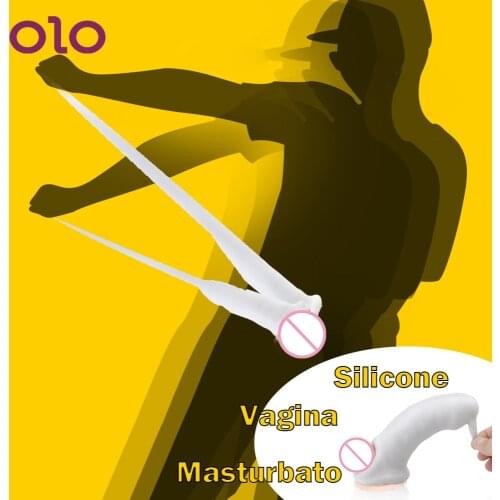 OLO Pocket Male Masturbator Glans Penis Stimulation Vagina Massager Long Lasting Penis Trainer Sex Toys for Men Sex Products