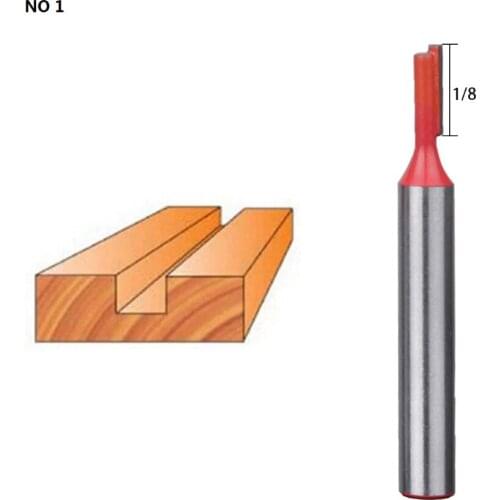 1pcs 1/4inch Shank Flush Trim Router Bit Shank Bearing Woodworking Milling Cutter For Wooden Worker Trimming Knife