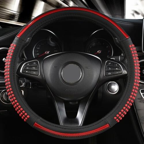 ZHOUSHENGLEE Leather Car Steering Wheel Cover For Haval All Models H1 H8 H9 H2 H3 H4 H6 H7 H5 M6 H2S H6coupe car styling auto