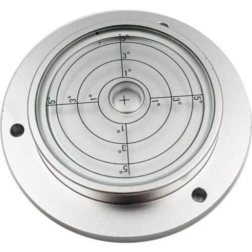 High Quality Round Universal Spirit Level Circular Level Bubble For Cranes Size 100*75*20mm 1PCS