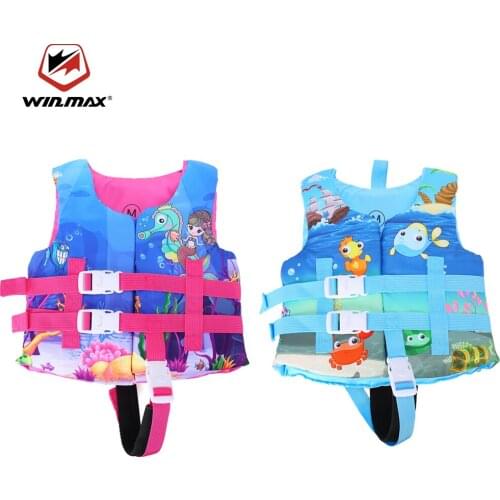 WINMAX Kid kayak Life Jacket Vest Surf Floating Swimming Pool Accessories Puddle Jumper Safety Vest Drifting Boating Boy Girl
