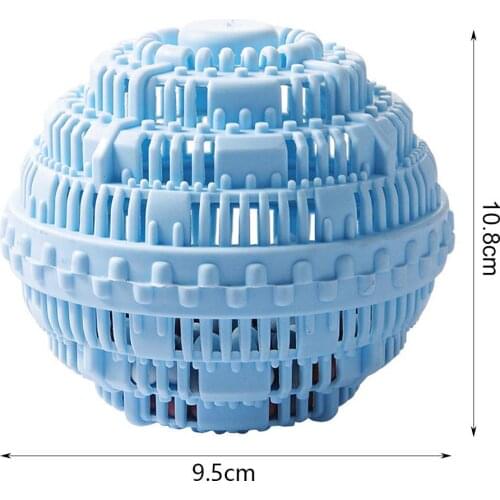 Reusable Eco Natural Magic Laundry Ball Orb No Detergent Wash Wizard Style Washing Machine Plastic Balls Protect Sensitive Skin