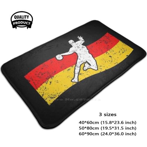 Handball National Team | Handballer T - Shirt Soft Foot Pad Room Goods Rug Carpet Handball Handball Player Handball Spielerin