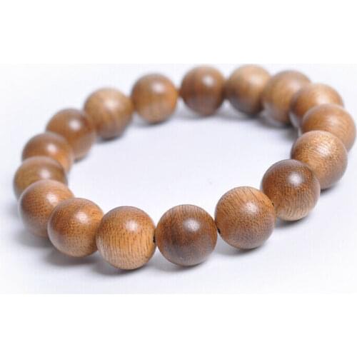 Natural Kalimantan Eaglewood Beads Tibetan Buddhism Amulet Bracelet