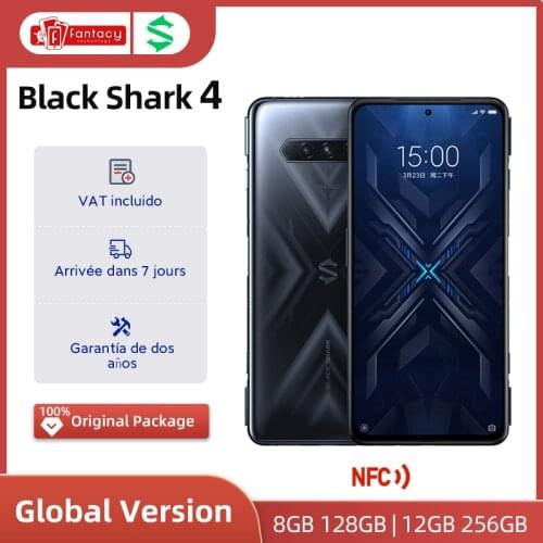 NEW Global Version Black Shark 4 5G Smartphone Snapdragon 870 120W Fast Charge Cellphones 144Hz Samsung E4 Screen 6.67" AMOLED