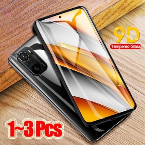 1~3 pcs, protective glass for poco-f3 screen protector poko f3 xiaomi pocophone f2 pro tempered glass poco f2 pro glass poco f3