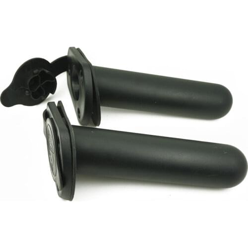 2 x Marine Grade Plastic 30 Degree Fishing Rod Holders Boat Rod Flush Mount New