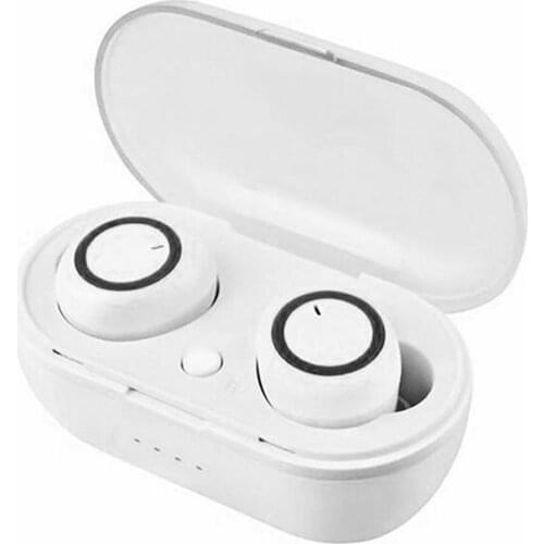 Bluetooth 5.0 Wireless Earphone 250mAh Mini Stereo Headset Wireless In-Ear Touch Control Headphone Select Songs And CallTWS Y50