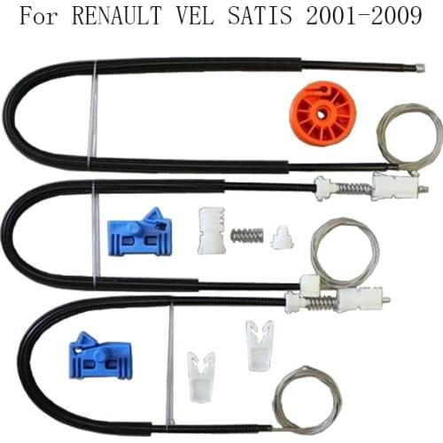 FOR RENAULT VEL SATIS 2001-2009 Power Electric Car Window Regulator Window Lifter Repair Kit Set Front Left