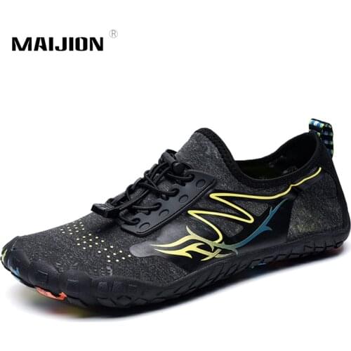 MAIJION Unisex Hiking Shoes Lightweight Men Outdoor Sneakers Quick-dry Women Flats Non-slip Breathable Trekking Sport Footwear