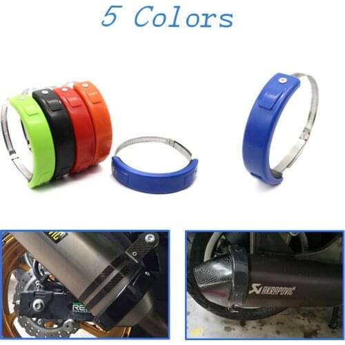 Hot sell For KAWASAKI Z125 Z-125 Z 125 2016 Silencer/Round Oval Exhaust Protector Can Cover