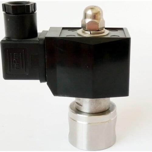 1/4" 3/8" 2/2 way stainless steel air water use normally open solenoid valve