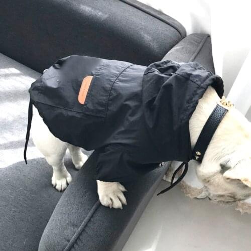 HSWLL Dog Clothes for Small Dogs Waterproof Jacket for French Bulldog Raincoat for Chihuahua Puppy Pet Costume for Yorkshire