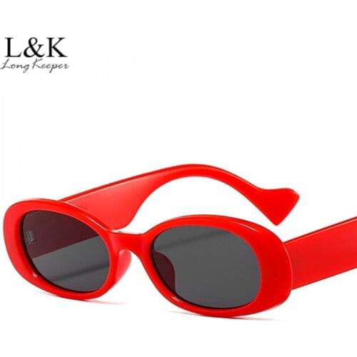 Retro Small Oval Sunglasses Women Men Luxury Brand Trendy Hip Hop Sun Glasses Ladies UV400 Fashion Eyewear Oculos De Sol Mujer