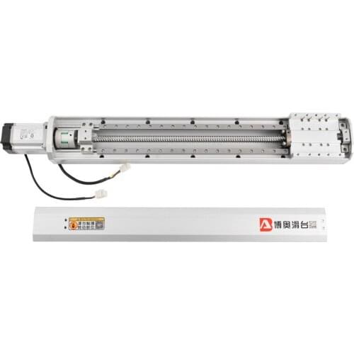Semi-closed automatic linear module guide rail screw module high precision double track cross 100 wide module sliding table
