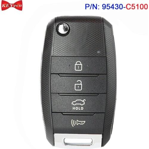 KEYECU for Kia Sorento 2016 2017 2018 2019 Upgraded Remote Key Fob 95430-C5100 OSLOKA-910T 433MHz ID46 Chip