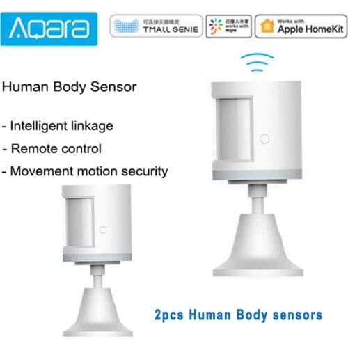 Aqara Human Body Sensor Smart Body Movement Motion Sensor Zigbee Connection holder stand Mi home App homekit via Android&IOS