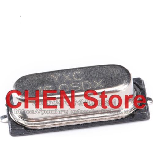 10pcs SMD passive crystal / HC-49SMD 16MHz 20ppm 20PF X49SM16MSD2SC