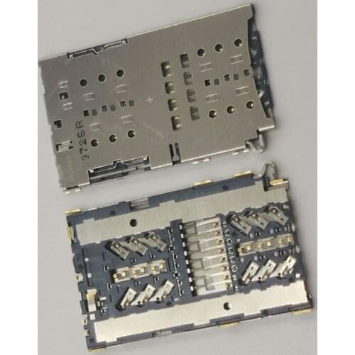 2Pcs Reader Sim Card Socket For Samsung Galaxy Note20 Ultra N9860 Note 20 N986 N9861 A60 A6060 A606 Slot Tray Holder Connector