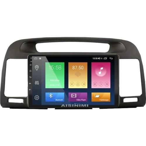 AISINIMI Android 10 Car Dvd Player navigation For Toyota Camry 2002 -2006 Car Audio Gps Multimedia Stereo Monitor