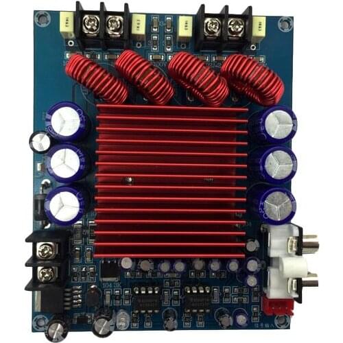 TPA3116 Bluetooth Receiver 50W*2 Digital Audio Amplifier Board TF card U disk player FM Radio With Remote contro