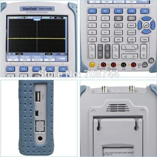 Hantek DSO1102B Digital Handheld Oscilloscope/Multimeter 100MHz 1GSa/s