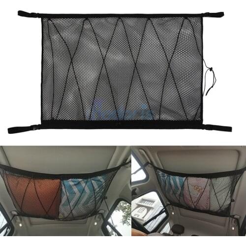 For Toyota Land Cruiser 200 100 LC200 FJ100 2008-2020 Interior Roof Storage Bag Cargo Nets Luggage Net Car Organizer Accessories
