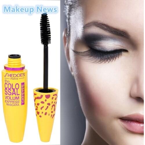 Brand New Makeup Volume Express COLOSSAL Mascara With Collagen Cosmetic Curling Thick Lengthening Waterproof Eyelash