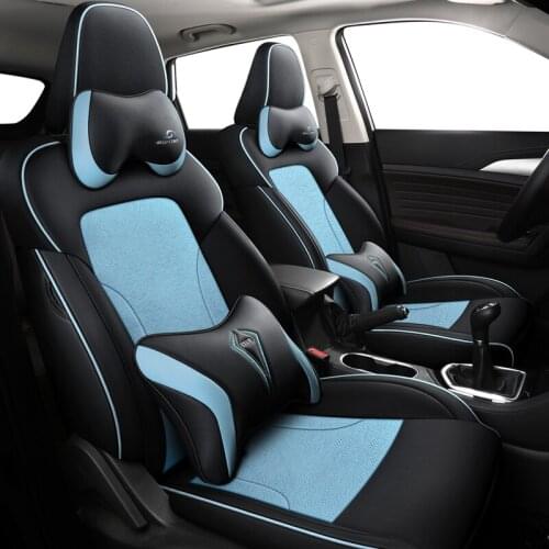 DOODRYER custom leather car seat cover for CHANGAN CS35 CS35 plus 2012-2021 years Automobiles Seat Covers