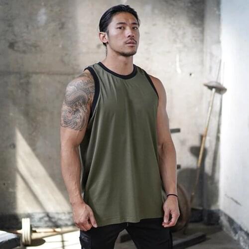 Summer Mesh Sleeveless Shirt Fitness Mens Tank Top Bodybuilding Stringer Tanktop Men Workout Singlet Solid Vest Gym Clothing