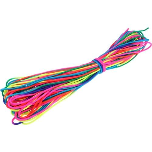 31m 4mm RainBow Color Paracord Rope 7 Strand Parachute Cord Camping Hiking