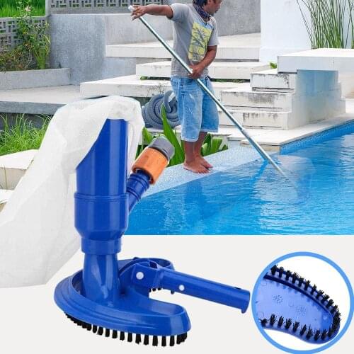 Swimming Pool Vacuum Cleaner Cleaning Disinfect Tool Set Suction Head Pond Fountain Spa Swimming Pool Vacuum Cleaner Brush