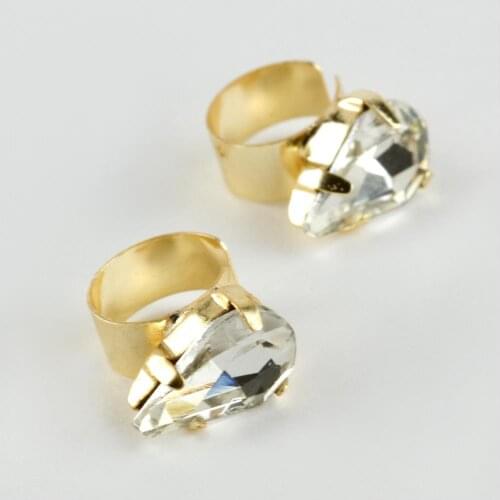 Drop Cz Cartilage Earrings