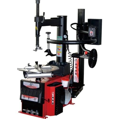 Tire Changer Machine With Swing Limb Type Right Side Slide Auxiliary Arm
