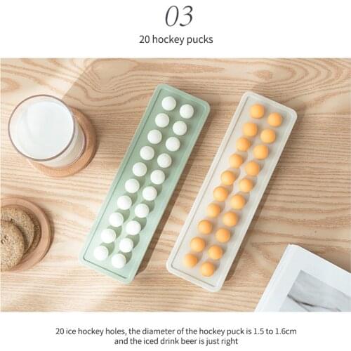 Silicone Mold Round Sphere Ice Cube 20 Grid Food Grade Silicone Tray Mold Ball Shape Maker Cocktail Whiskey Bar Ice Cream Tool