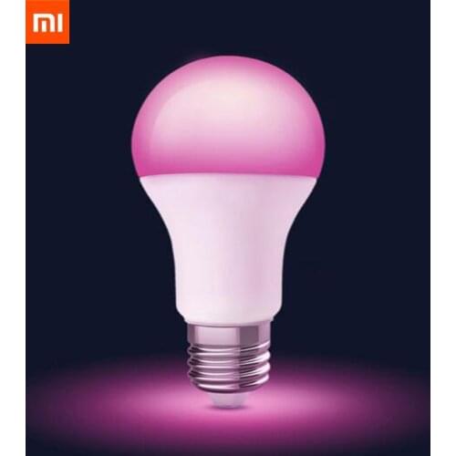 New Xiaomi MIjia Philips Smart LED Color Bulb E27 Light 1880-7000K Wifi Mi Home APP Remote Control LED Lamp