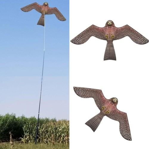 Eagle Kite Lifelike Bird Scarer Drive Bird Kite Scarecrow Decoy Toy Yard Farm Bird Repelling Flying Kite
