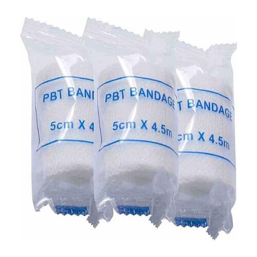 1Pc PBT Elastic Strap White Medical Bandage Outdoor Camping Emergency First Aid Elastic Bands Tape First Aid Kit Accessories