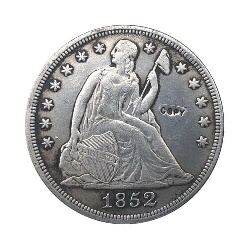 1852 Seated Liberty Dollar COINS COPY