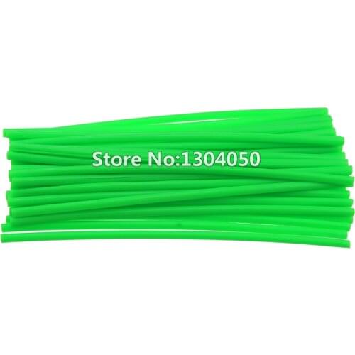 36Pcs Wheel Spoke Wraps Covers for Dirt Bikes Motorcycle MX Motocross Enduro Supermoto Dirt Pit Bike green