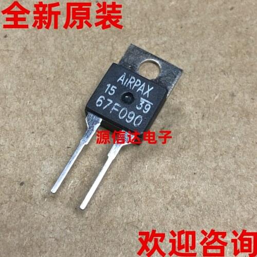 New original 67F090 TO220-2 pin f normally open temperature switch up to 90 degrees, power on imported stock