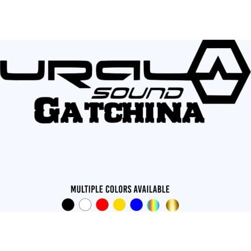 CK3039# ural reflective funny car sticker vinyl decal silver/black car auto stickers for car bumper window