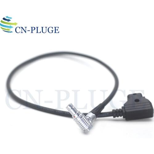 Built-in protective plate D-Tap to Right angle 4 Pin plug for Vaxis Storm 3000/2000,Hollyland 500