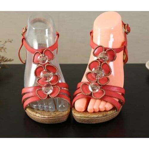 3style 23cm Thickened seamless magnet foot mannequin child leg sock magnet short foot prop display photo display fake 1pair D345